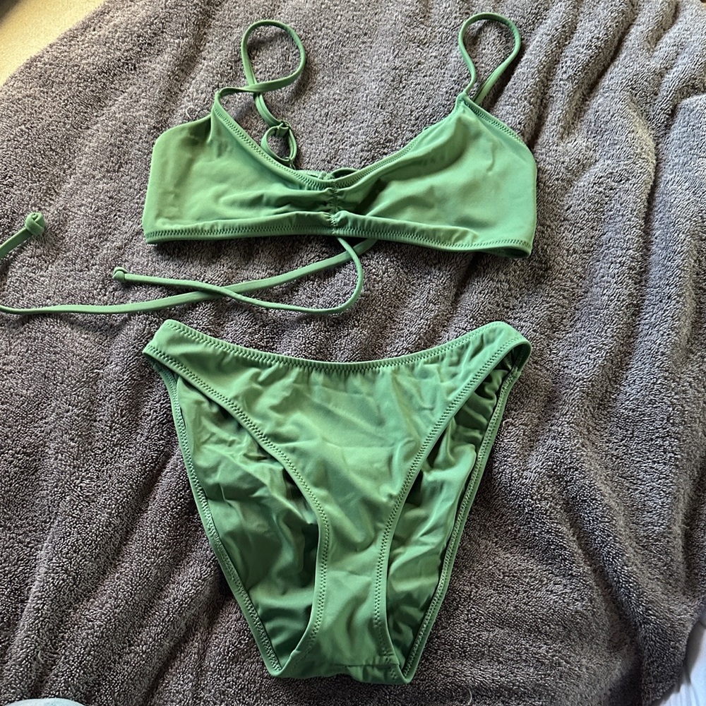 PacSun Green Bikini Set